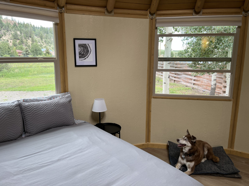 yurt rental glamping cabin rental south fork colorado