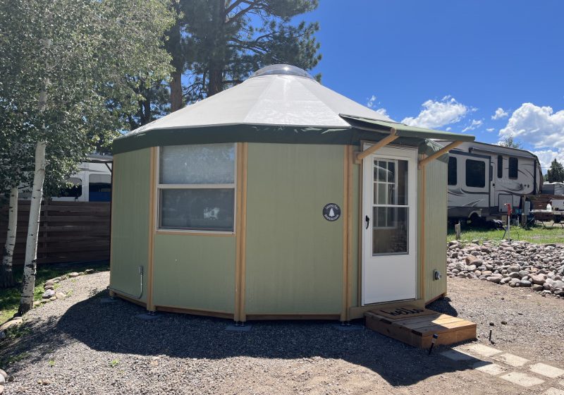 yurt rental glamping cabin rental south fork colorado